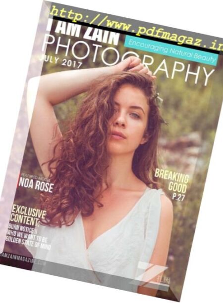 I Am Zain Photography – July 2017 Cover