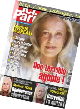 Ici Paris – 2 au 8 Aout 2017
