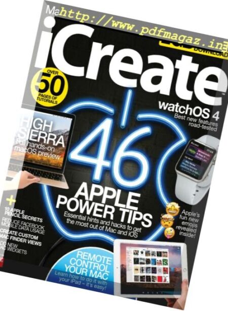 iCreate – Issue 176, 2017 Cover