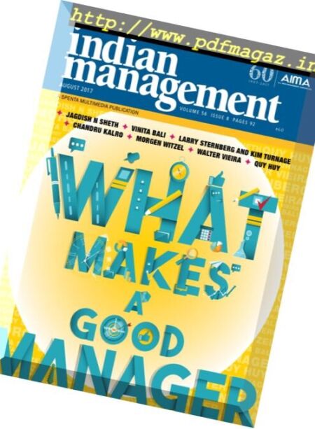 Indian Management – August 2017 Cover