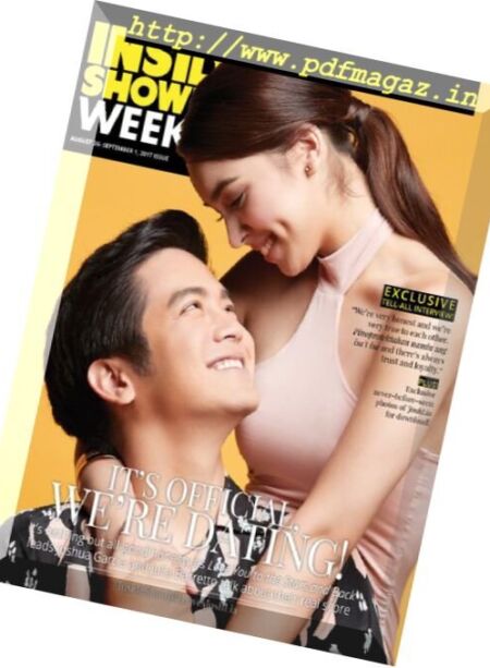 Inside Showbiz – August 25 – September 1, 2017 Cover