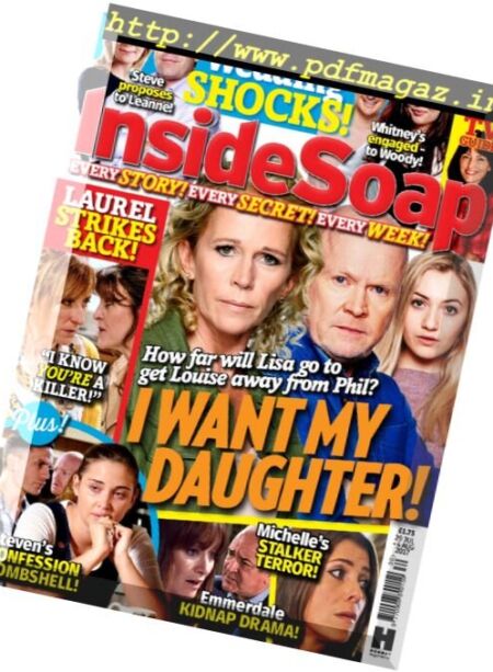 Inside Soap UK – 29 July – 4 August 2017 Cover