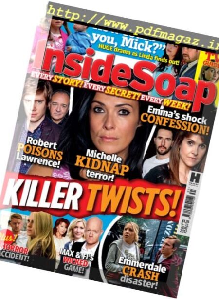 Inside Soap UK – 5-11 August 2017 Cover
