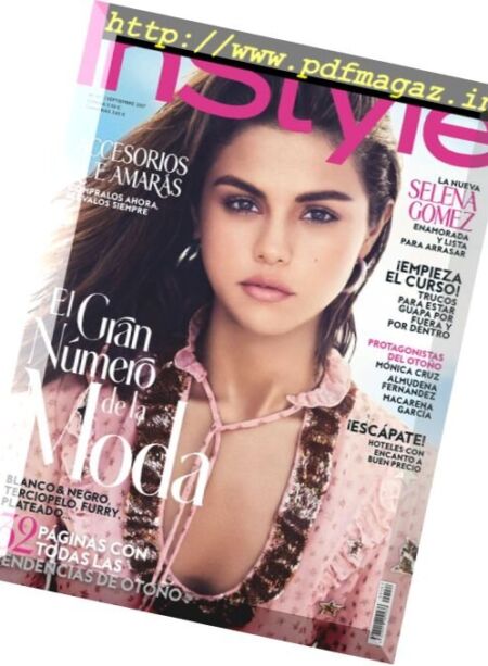 InStyle Spain – Septiembre 2017 Cover