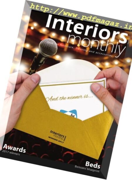 Interiors Monthly – August 2017 Cover
