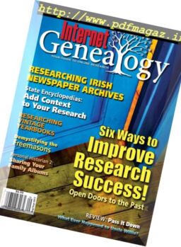 Internet Genealogy – August-September 2017