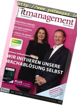 IT Management – Juli-August 2017