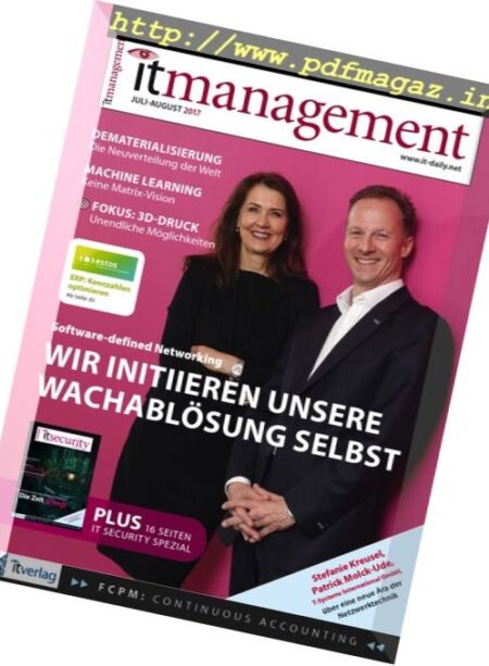 IT Management – Juli-August 2017 Cover