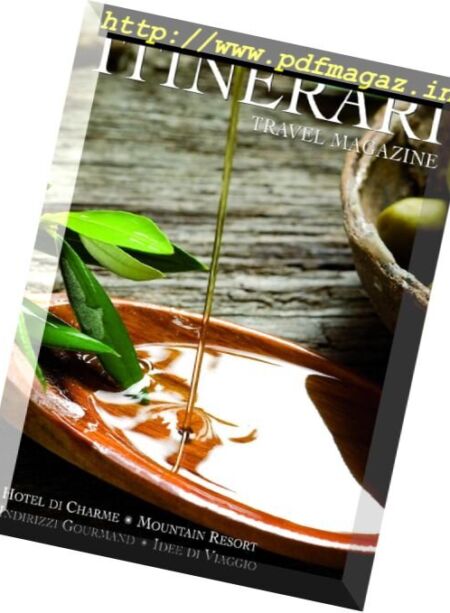 Itinerari – Travel Magazine 2016 Cover