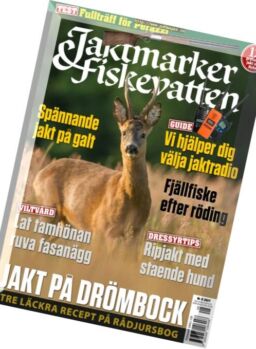 Jaktmarker & Fiskevatten – Nr.8 2017