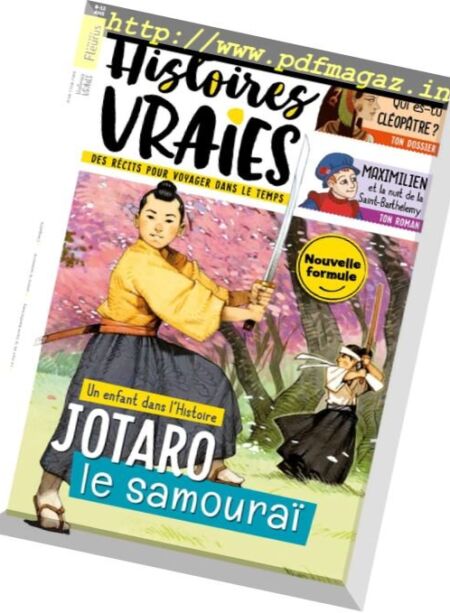 Je Lis des Histoires Vraies – Septembre 2017 Cover