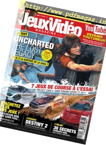 Jeux Video Magazine – Septembre 2017 Cover