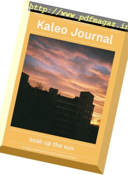 Kaleo Journal – July 2017 Cover