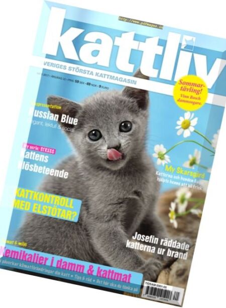 Kattliv – Nr.5 2017 Cover