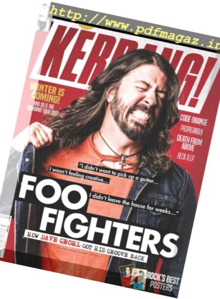 Kerrang! – 2 September 2017 Cover