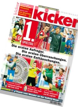 Kicker – 21 August 2017