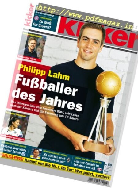 Kicker – 23 Juli 2017 Cover