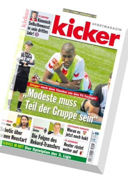 Kicker – 6 Juli 2017 Cover