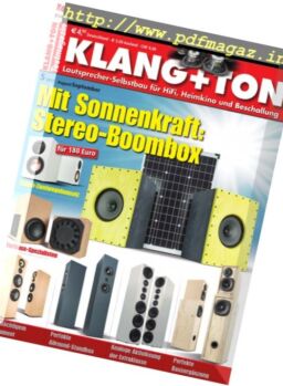 Klang & Ton – August-September 2017