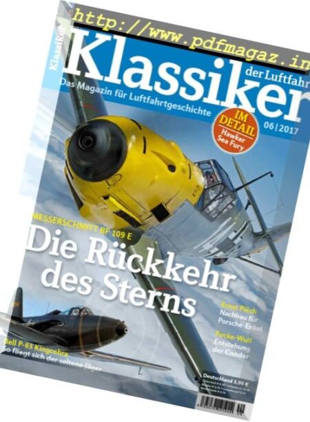 Klassiker der Luftfahrt – Nr.6 2017 Cover