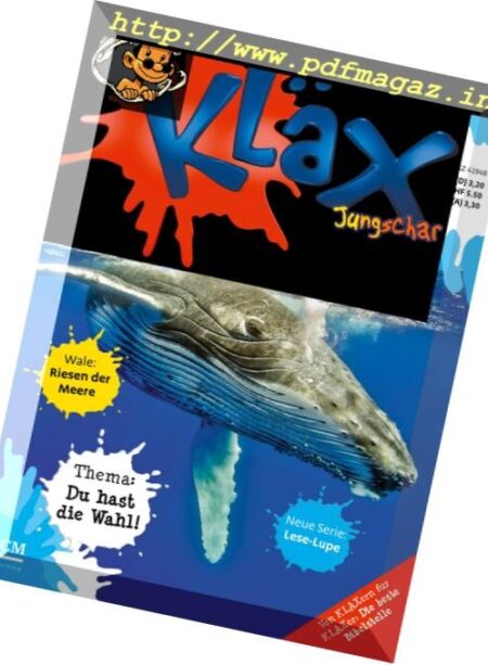 Klax – August-September 2017 Cover
