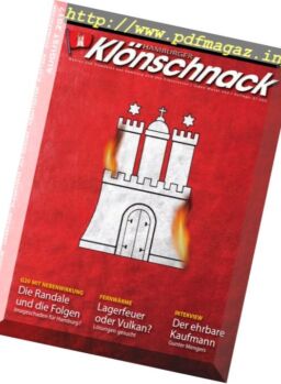 Klonschnack – August 2017