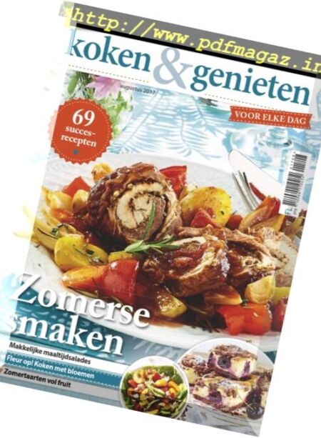 Koken & Genieten – Augustus 2017 Cover