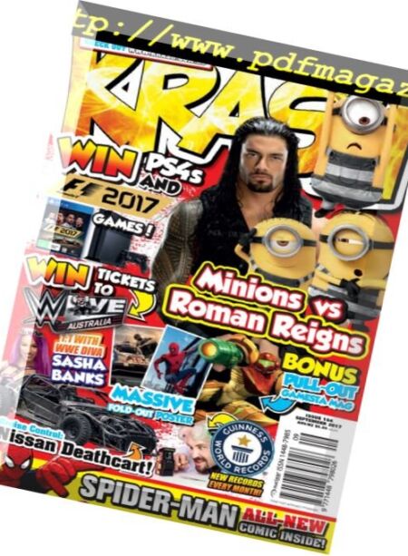 Krash Magazine – September 2017 Cover