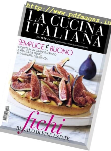 La Cucina Italiana – Settembre 2017 Cover