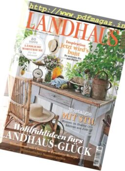Landhaus Living – August-September 2017