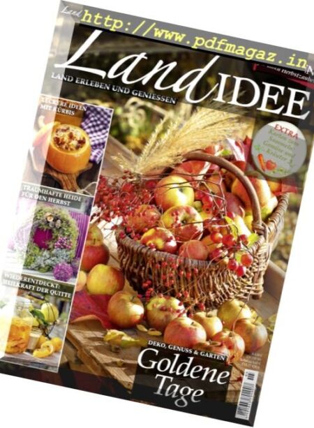 Landidee Germany – September-Oktober 2017 Cover