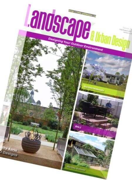 Landscape & Urban Design – July-August 2017 Cover