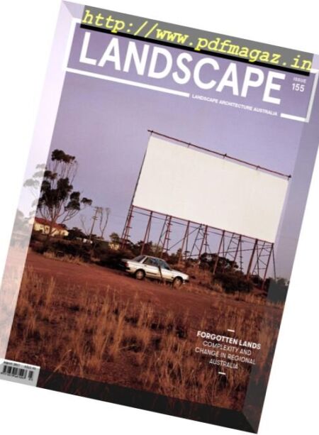 Landscape Architecture Australia – August 2017 Cover
