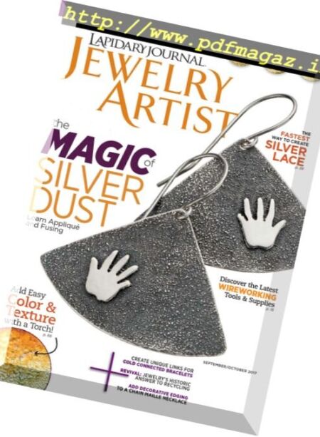 Lapidary Journal Jewelry Artist – September-October 2017 Cover