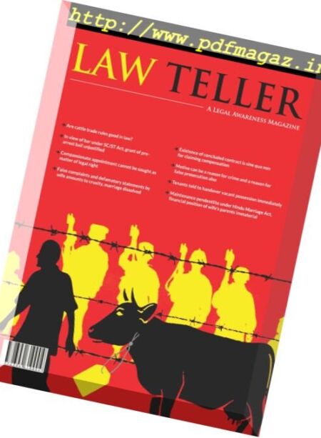 Lawteller – August 2017 Cover