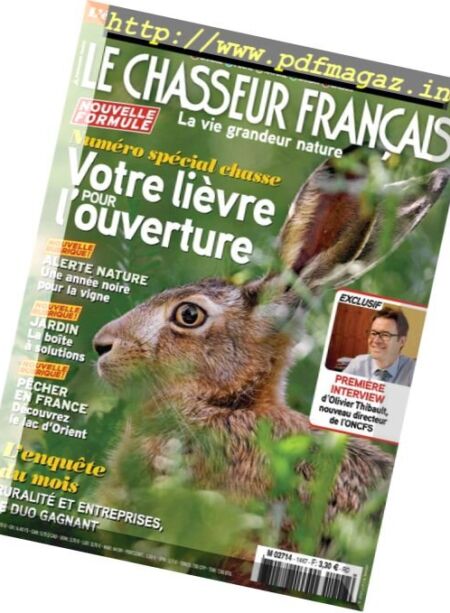 Le Chasseur Francais – Septembre 2017 Cover