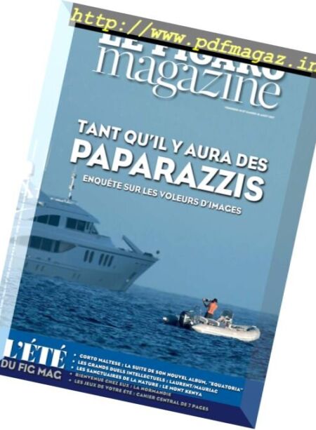 Le Figaro Magazine – 18-19 Aout 2017 Cover
