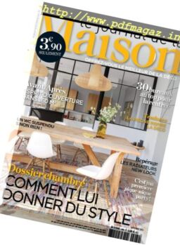 Le Journal de la Maison – Septembre 2017