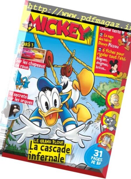 Le Journal de Mickey – 2 Aout 2017 Cover
