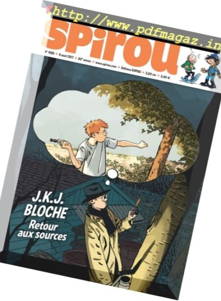 Le Journal de Spirou – 9 Aout 2017 Cover