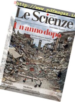 Le Scienze – Agosto 2017