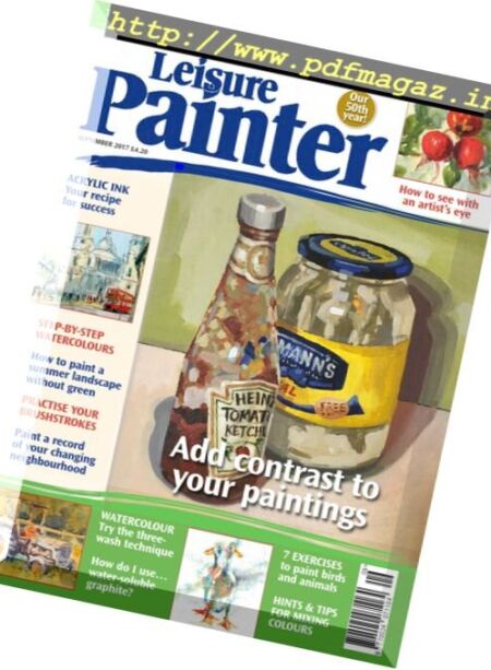 Leisure Painter – September 2017 Cover