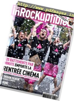 Les Inrockuptibles – 23 au 29 Aout 2017