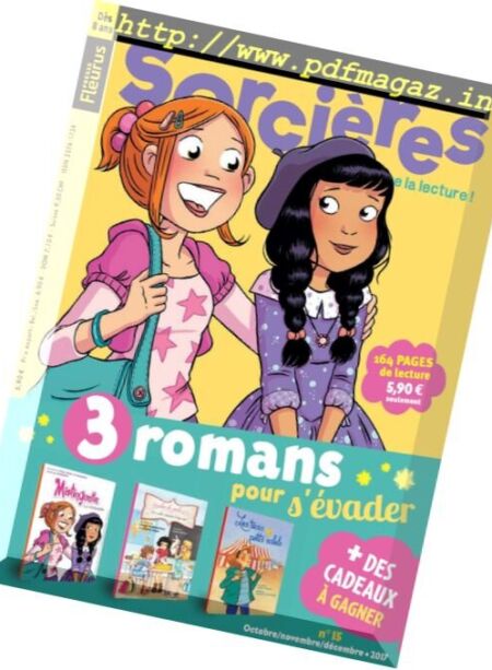 Les Romans P’tites Sorcieres – Octobre-Decembre 2017 Cover