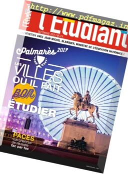 L’Etudiant – Septembre 2017