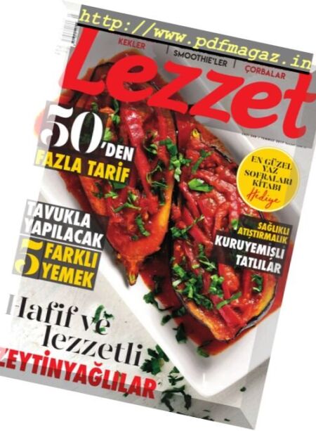 Lezzet – Temmuz 2017 Cover