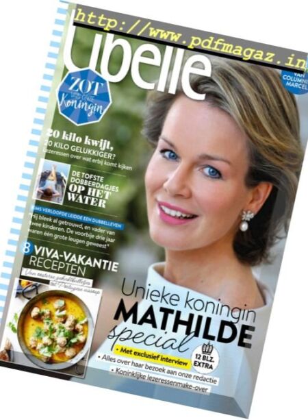 Libelle Belgium – 20 Juli 2017 Cover