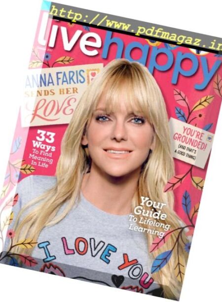 Live Happy – October 2017 Cover