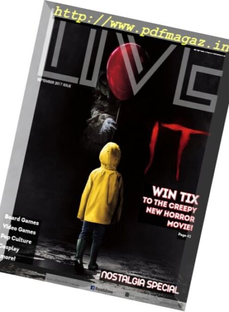 Live Magazine – September 2017 Cover