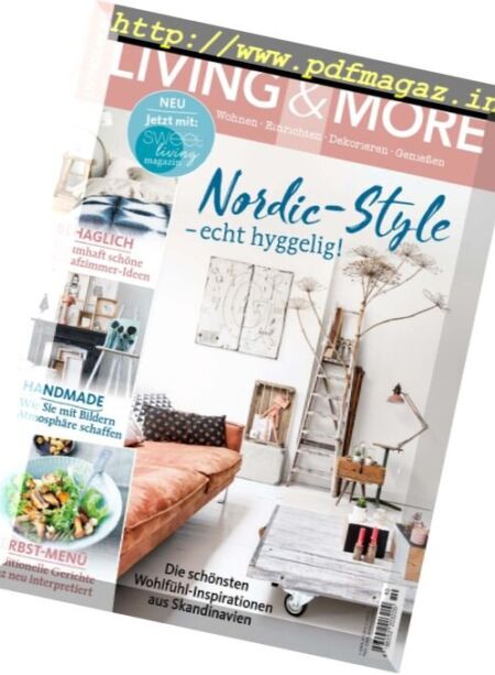 Living & More – Oktober 2017 Cover